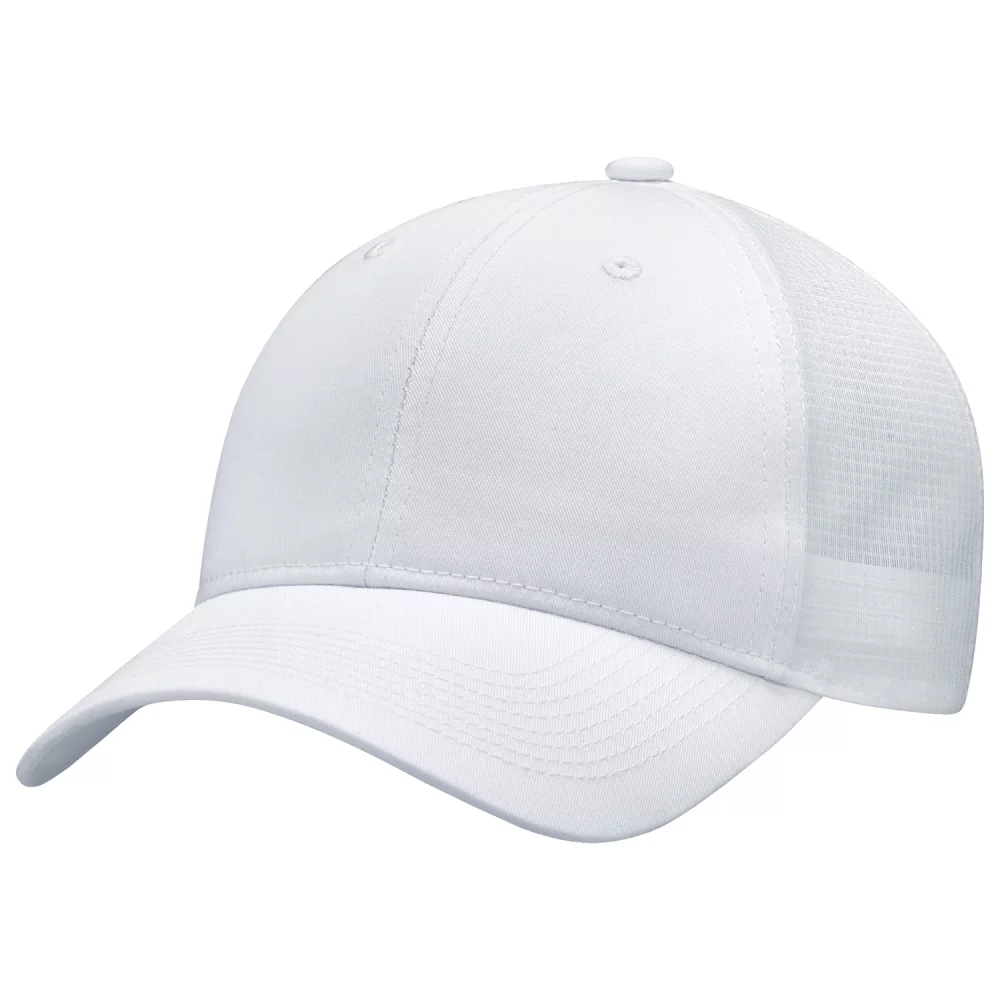 Casquette de baseball à six panneaux en maille web