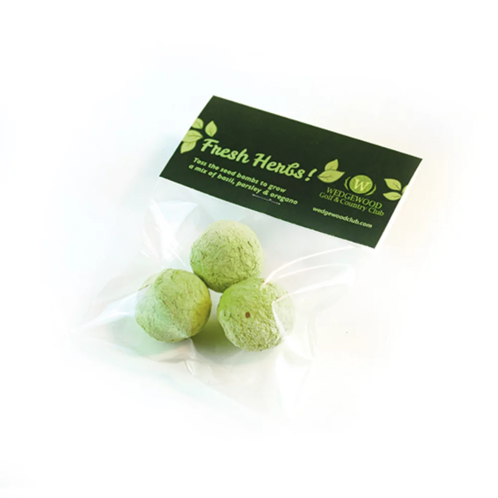 Bombes de graines Cellopack 3 - Herbes