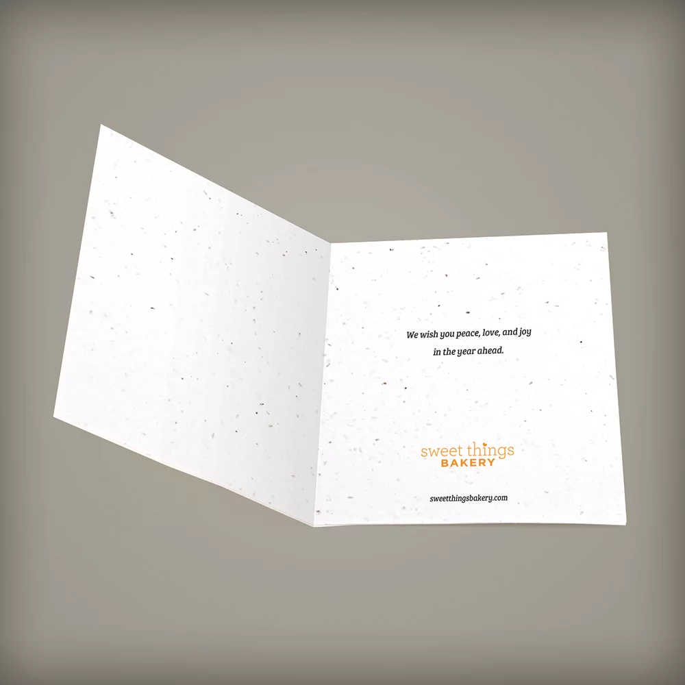 Cartes de voeux d'entreprise pour de joyeuses fêtes