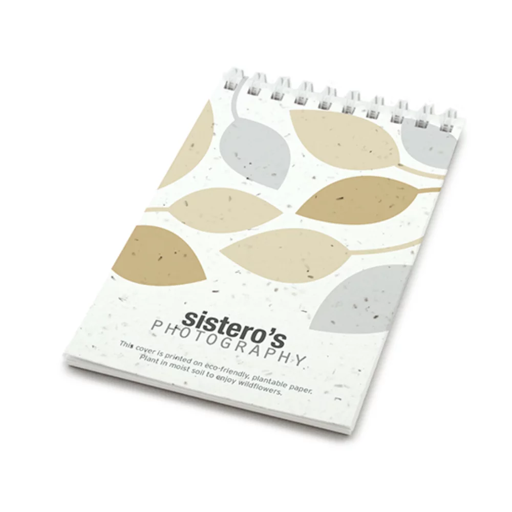Plantable Pocket Notepad - Modern Leaves