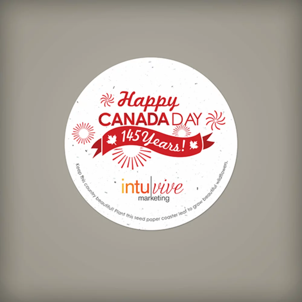 Large Seed Paper Circle, 1-Sided