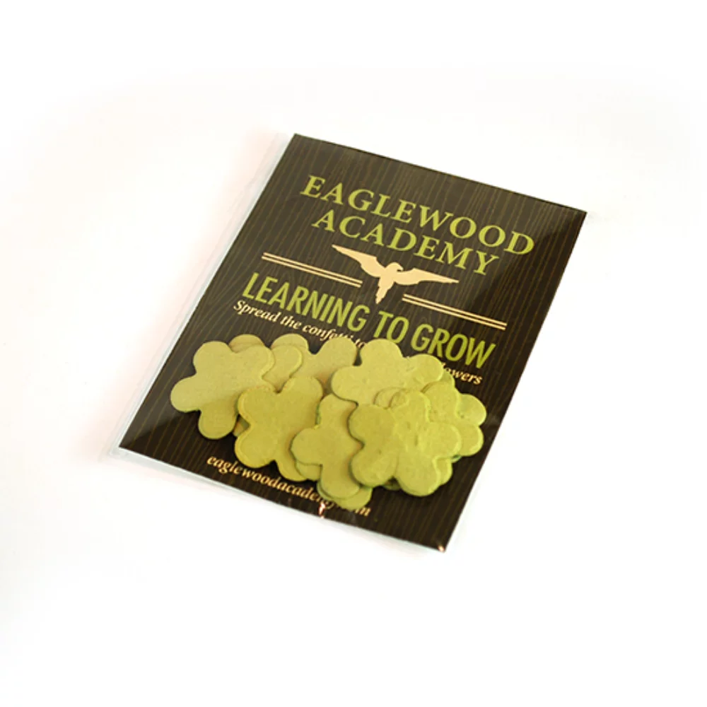 Small Flower Eco Confetti Pack (20 Pieces) - 1-Sided