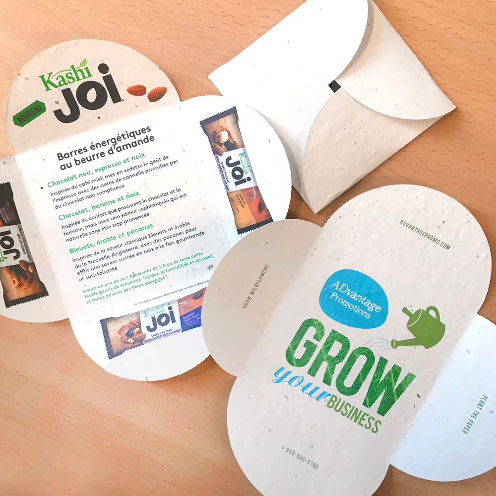 Seed Paper Petal Cards, 1-sided