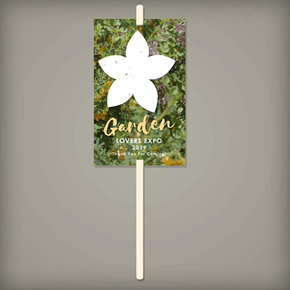 Wildflower Planting Sticks, 1-Sided