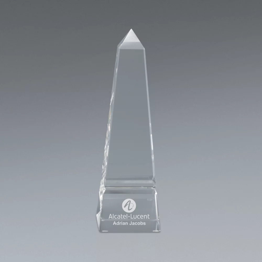 Prix en cristal obélisque (8,5")