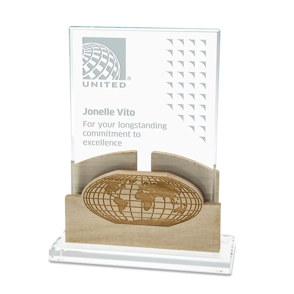 Wood Sensi Globe Medium Award