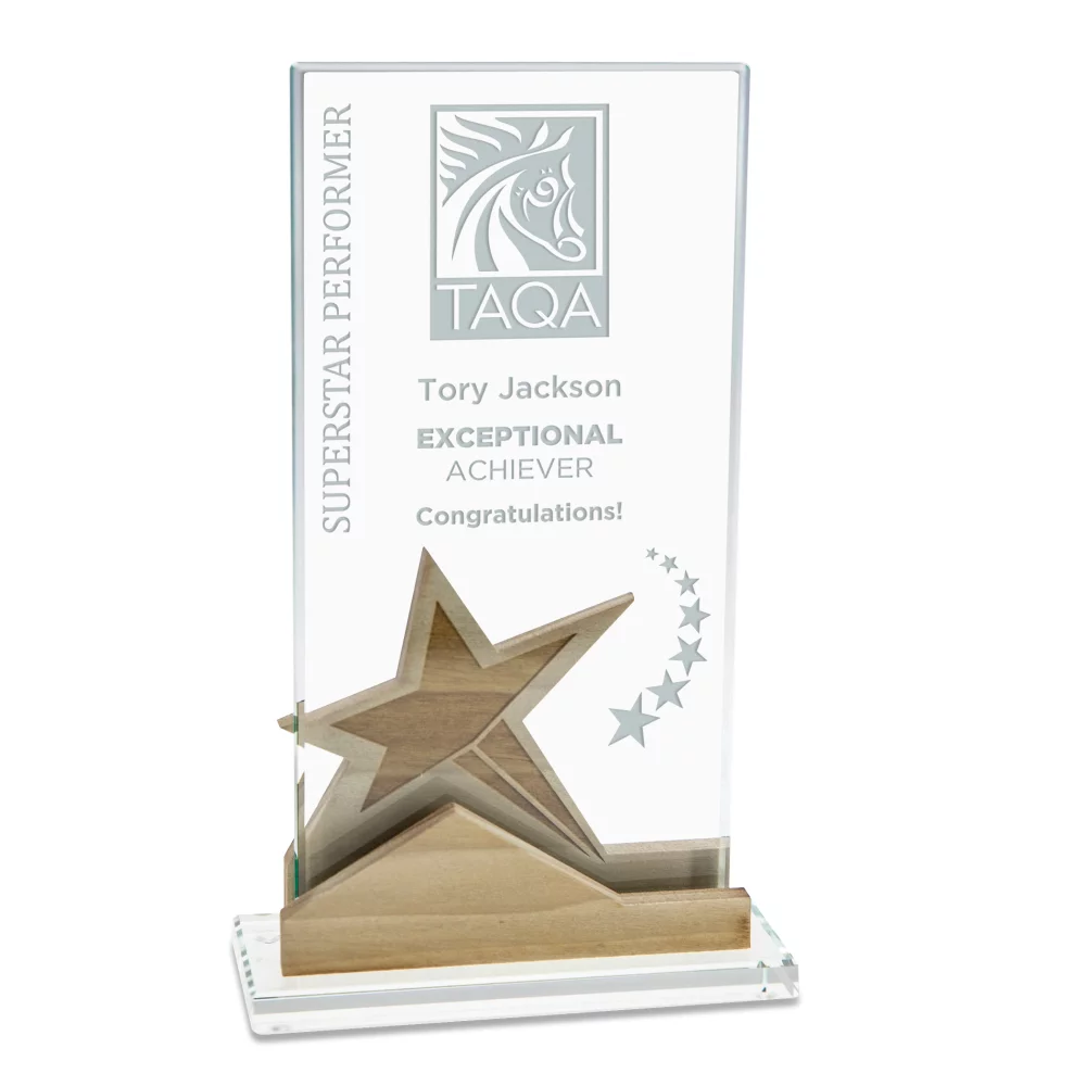 Wood Sensi Star Large Award