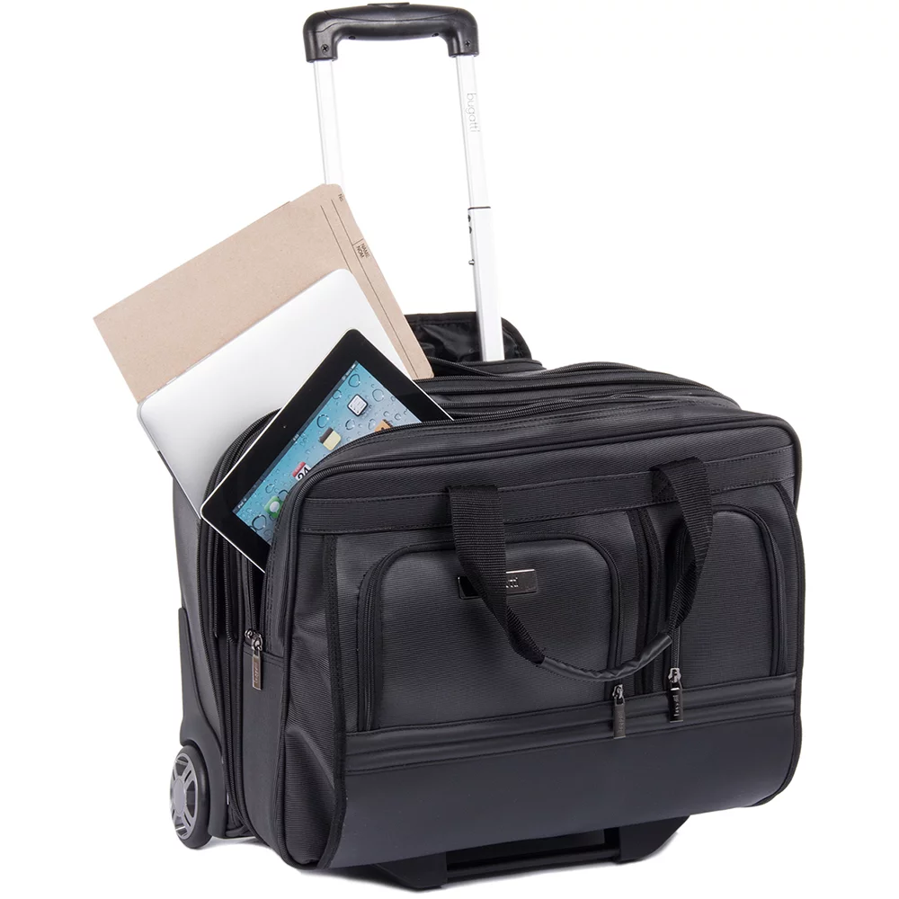 Warren Business Case on Wheels w/Bottom Grip Handle