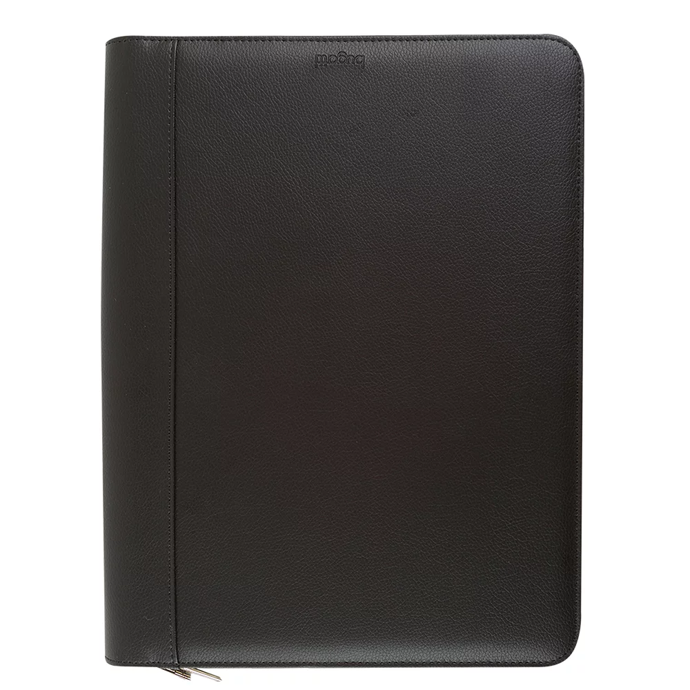 Vegan Leather Writing Case w/Zip Around Closure