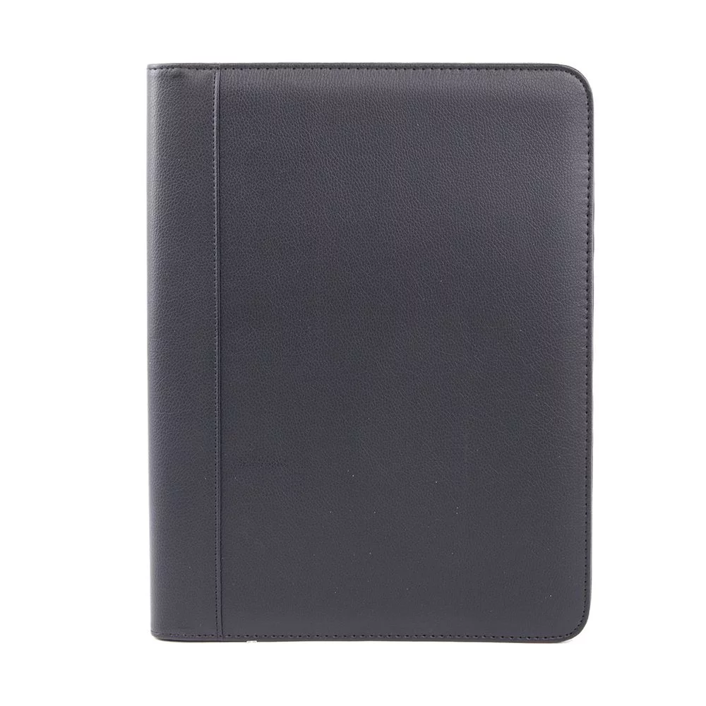 Vegan Leather Writing Case w/Zip Around Closure