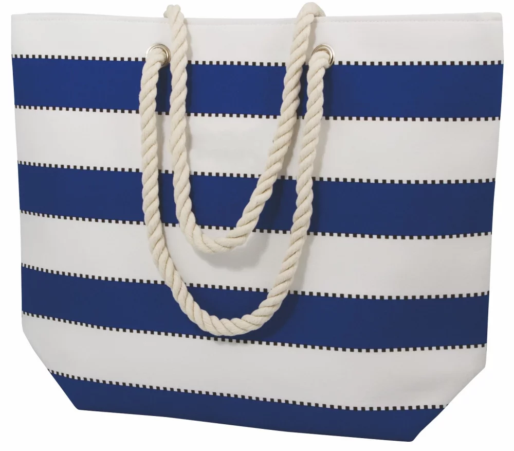 Gonzalo Multi-Stripe Beach Bag