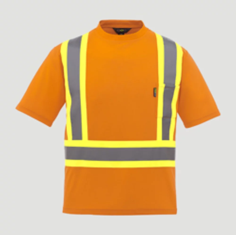 T-shirt de surveillance haute visibilité
