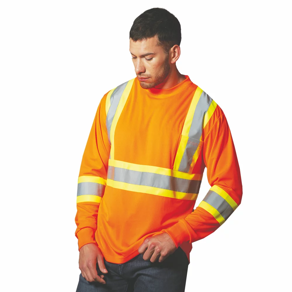 Beacon Adult Long Sleeve Hi-Vis T-Shirt