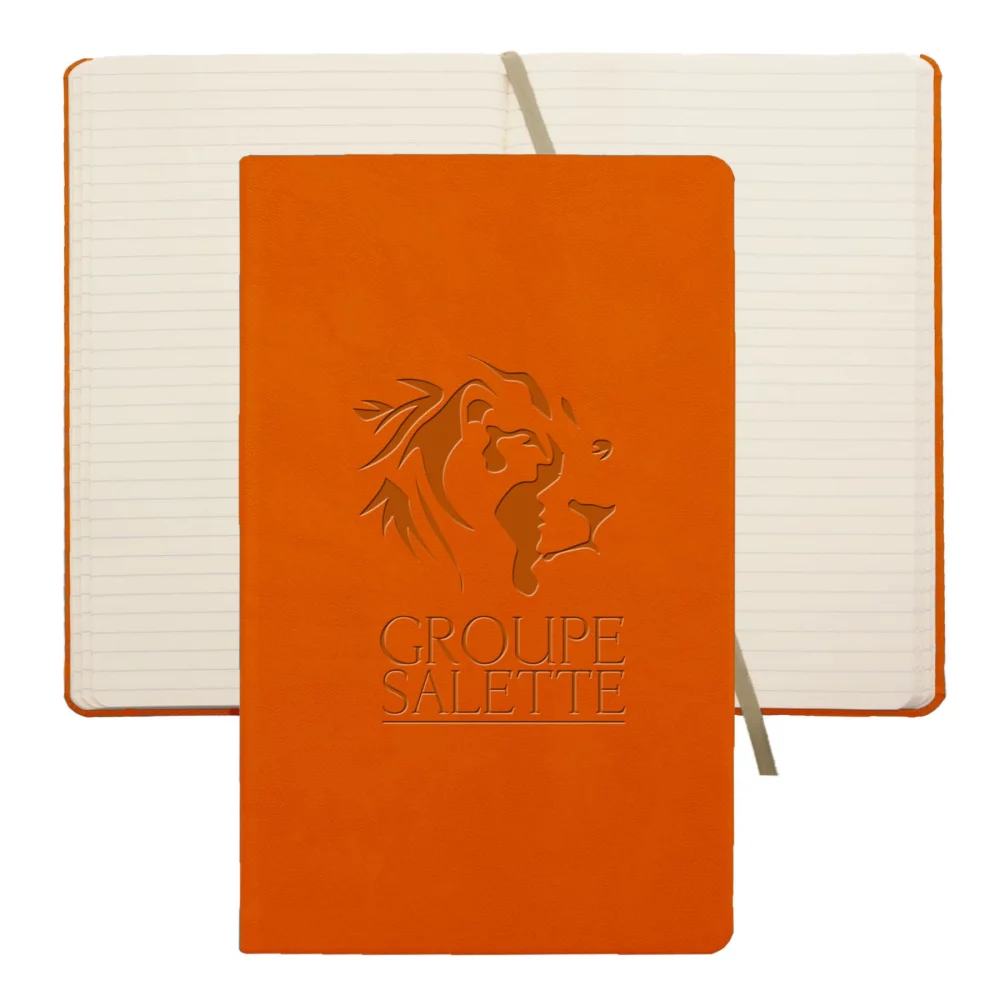 Journal mince ivoire de taille moyenne