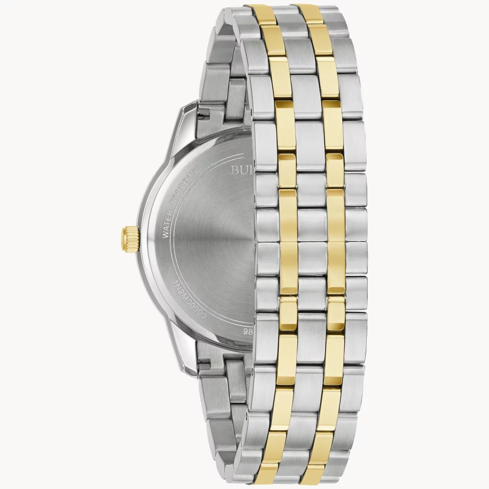 Montre Bulova® Classic Collection pour hommes, modèle Sutton bicolore