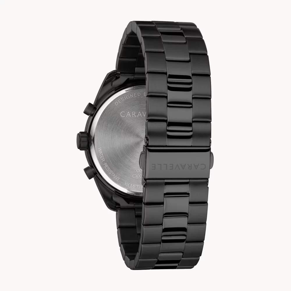 Caravelle® Collection Men's Black Chronograph Sport Watch