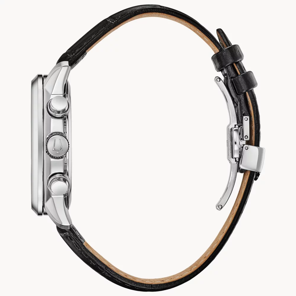 Bulova® Classic Collection Men's Chronograph Sutton Watch w/Round Forest Green Dial