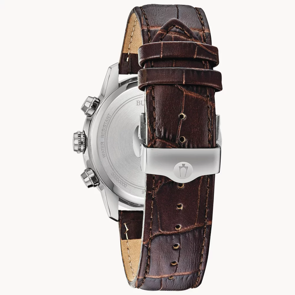 Bulova® Classic Collection Men's Chronograph Sutton Watch w/Rose Gold Accents