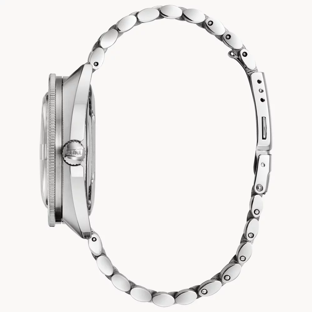 Bulova® Oceanographer Collection Men's Devil Diver Watch w/Round Green Dial