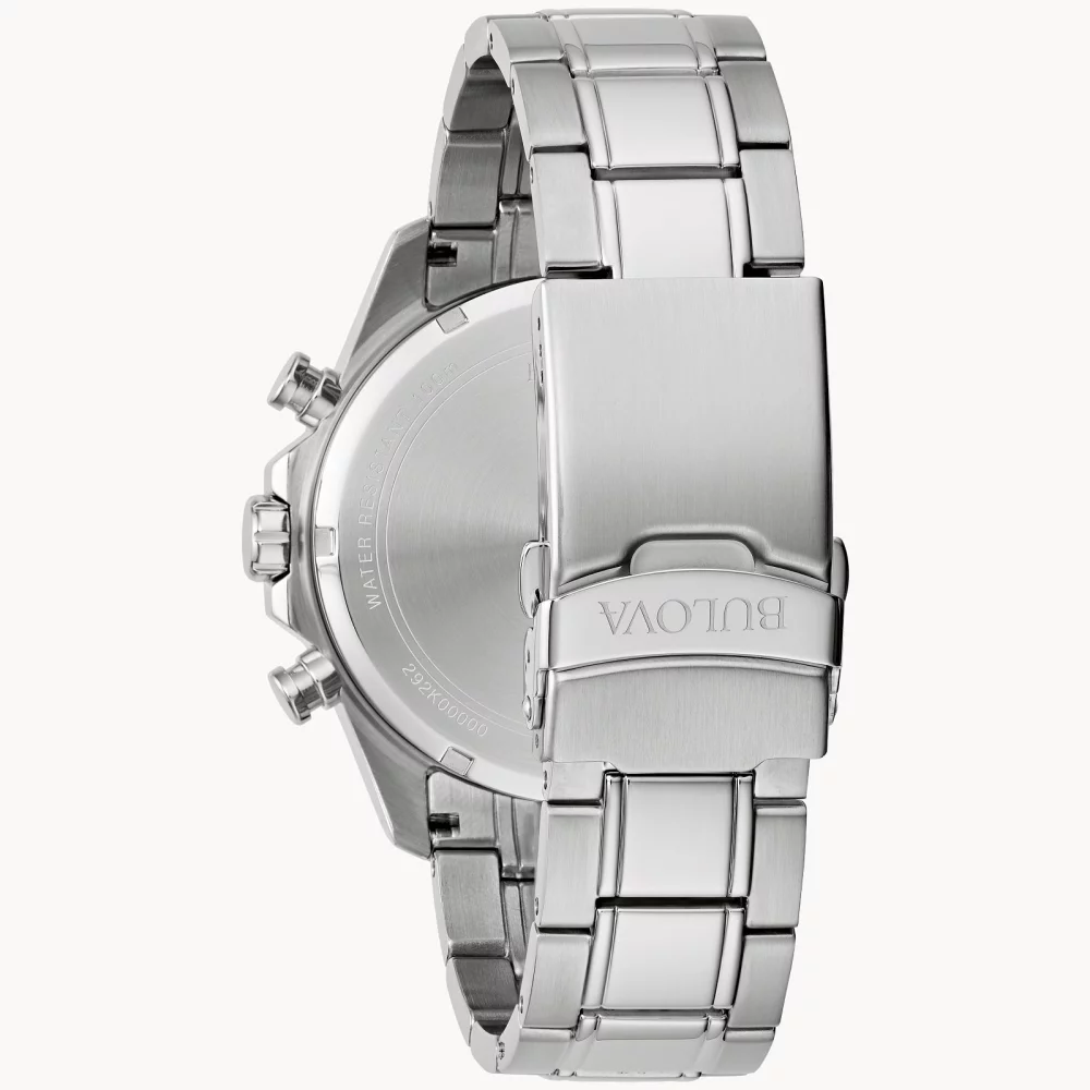Montre pour homme de la collection Bulova® Marine Star® avec cadran rond orange
