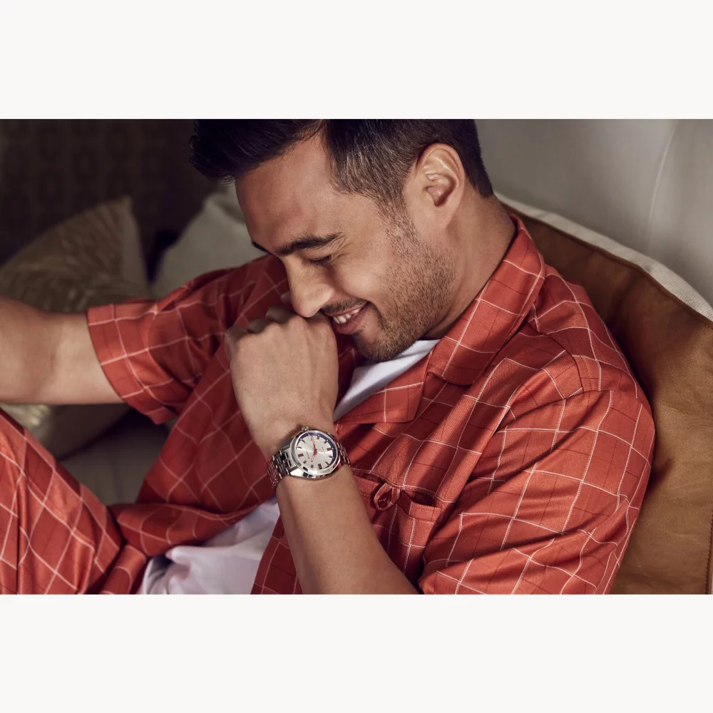 Bulova® Classic Collection Silver Jet Star Watch w/Interchangeable Strap