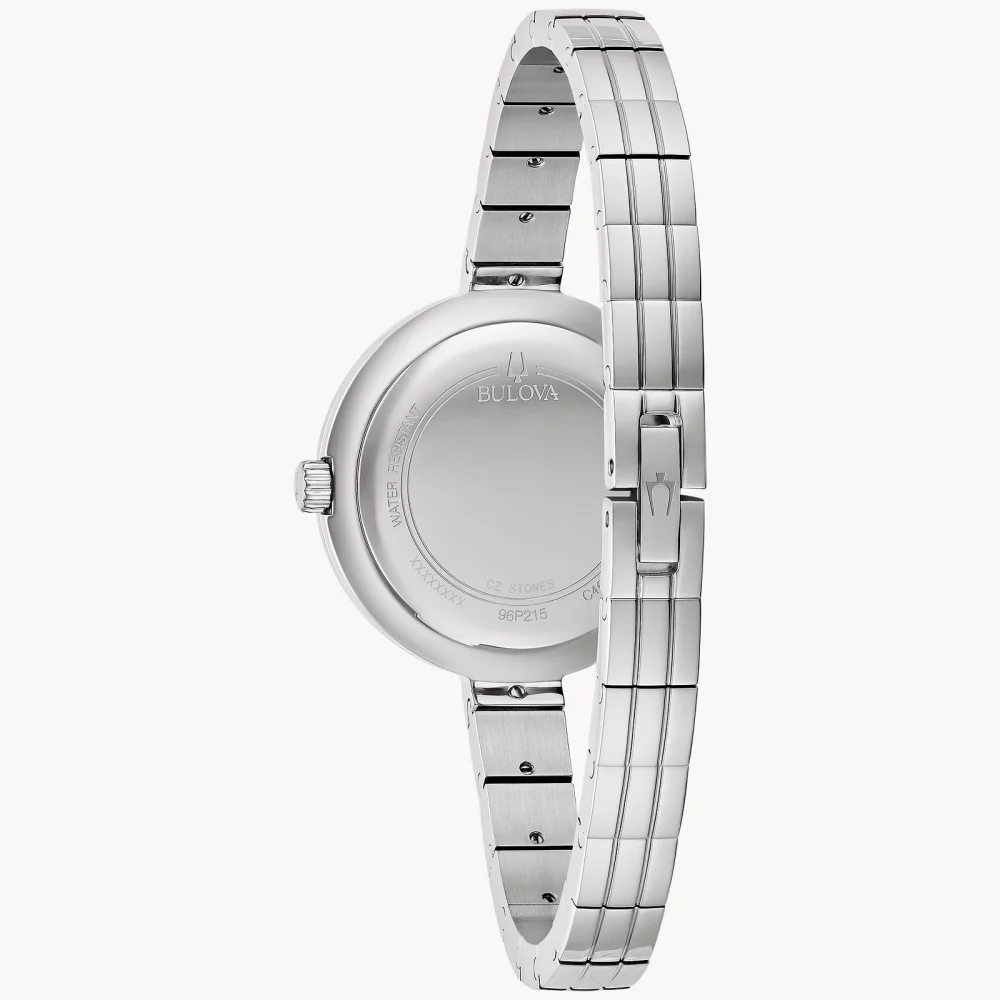 Montre Bulova® Classic Collection Rhapsody pour femmes avec cadran rond vierge.