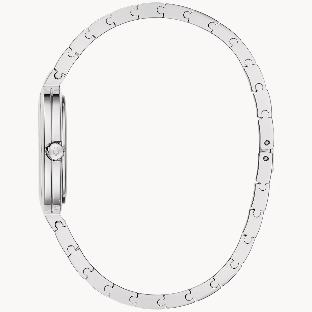 Montre Bulova® Classic Collection Rhapsody pour femmes avec cadran rond vierge.