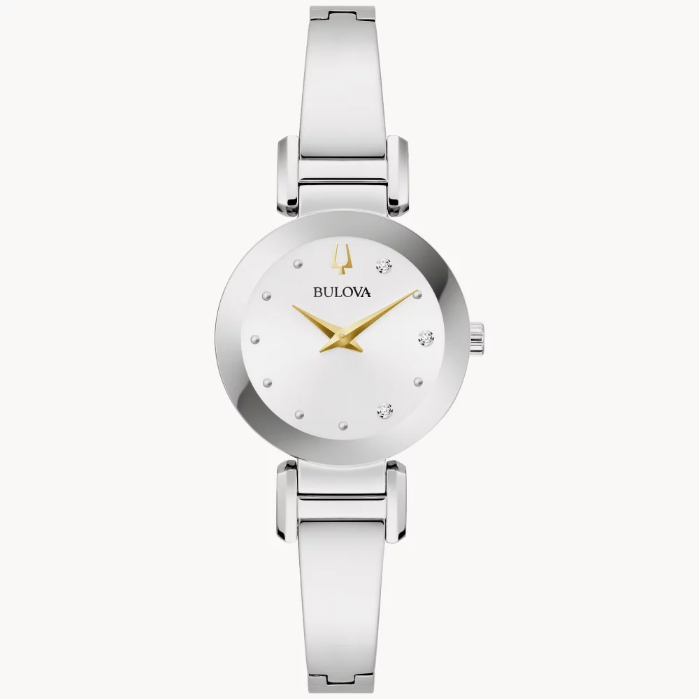 Montre Futuro pour femmes de la collection Bulova® Marc Anthony en argent avec diamants