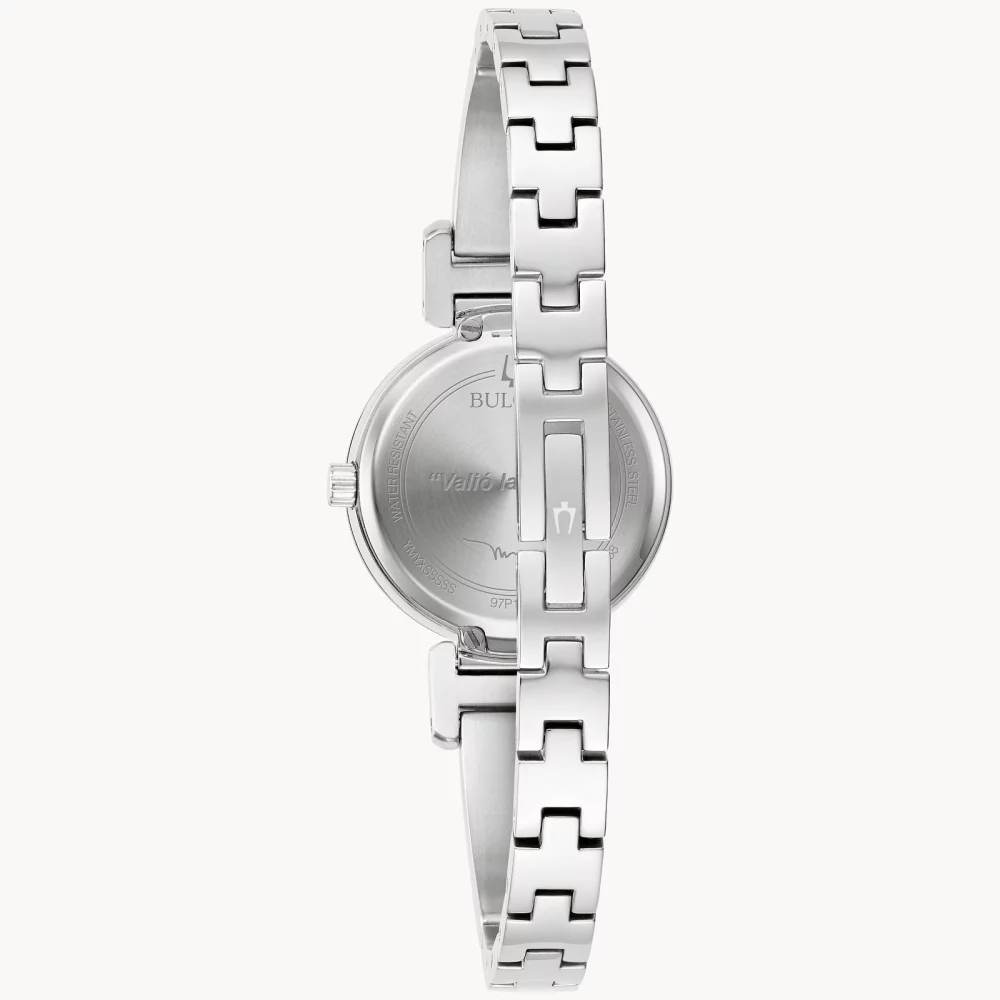 Bulova® Marc Anthony Collection Women's Silver Futuro Watch w/Diamonds