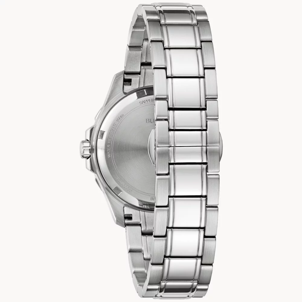 Montre Bulova® Marine Star® pour femmes en argent avec cadran en nacre