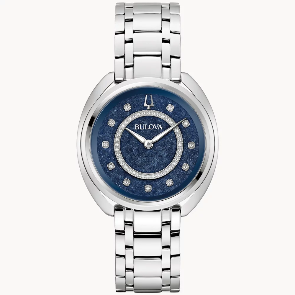 Bulova® Classic Collection Women's Silver Duality Watch w/Interchangeable Straps