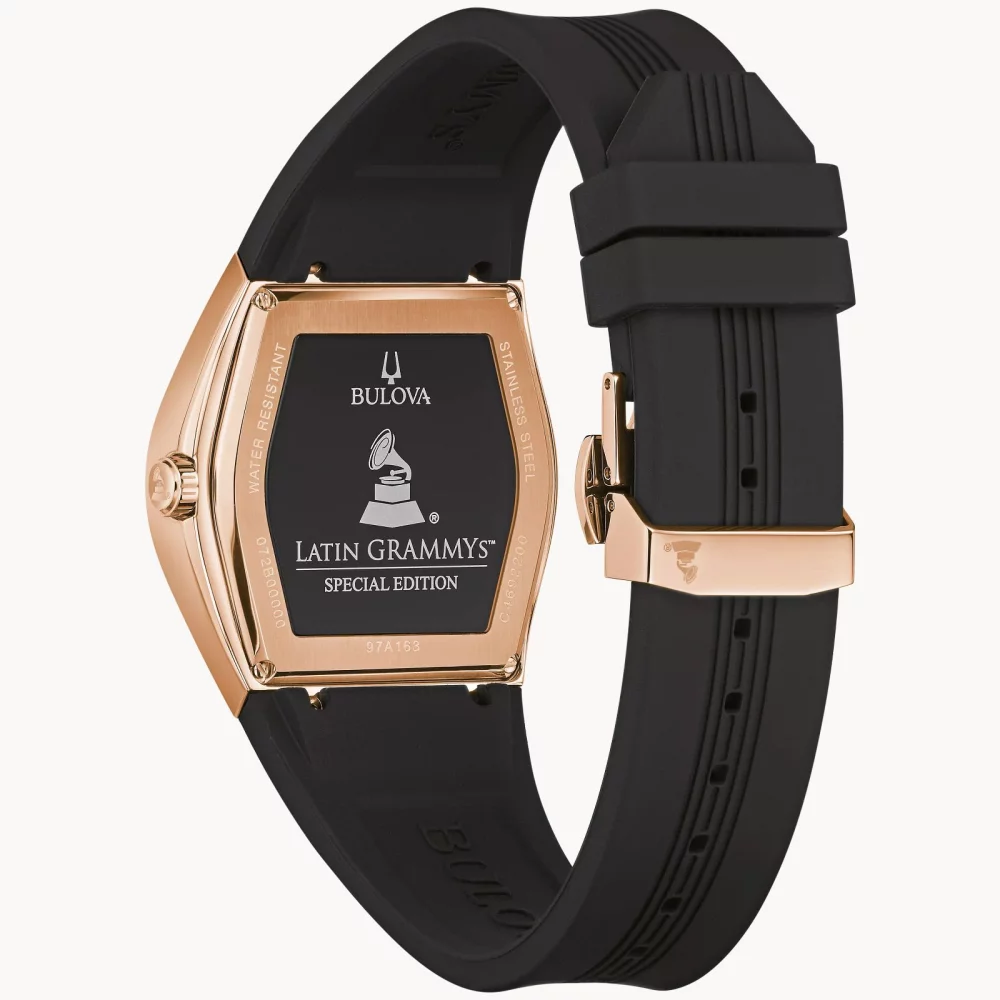 Bulova® Latin GRAMMY® Collection Men's Black Gemini Watch