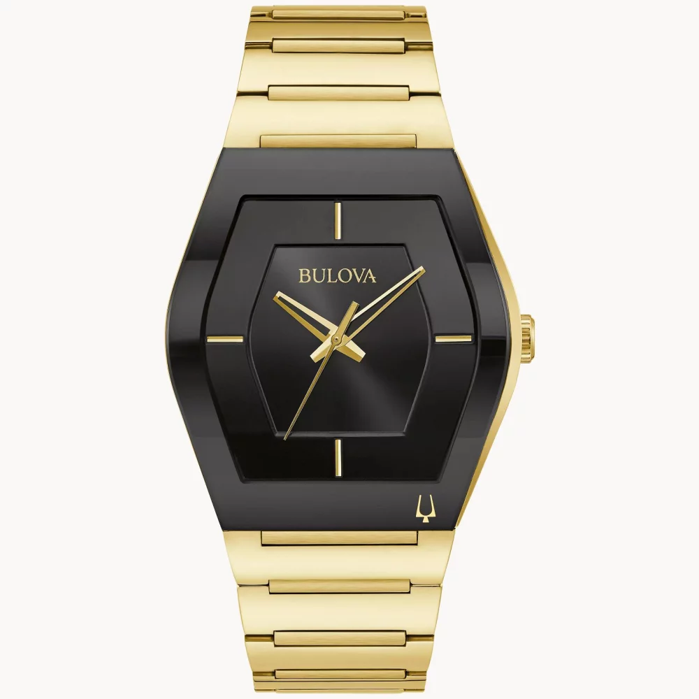Montre Bulova® Modern Collection pour hommes, modèle Gemini en or