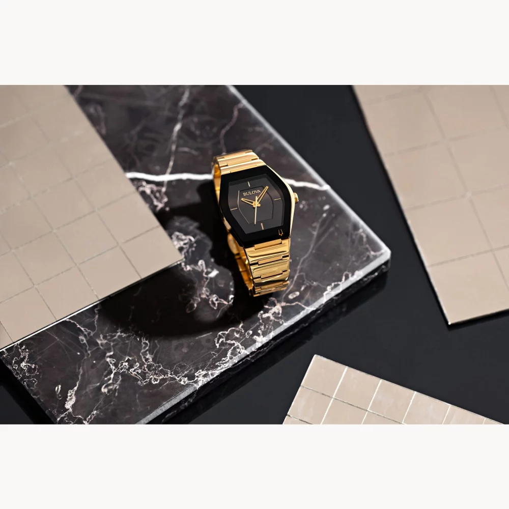 Bulova® Modern Collection Men's Gold Gemini Watch