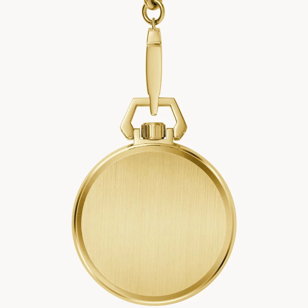 Bulova® Classic Collection Men's Gold Sutton Mechanical Pocket Watch