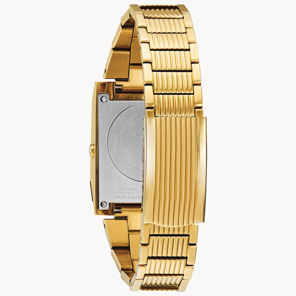 Montre homme Bulova® de la collection Computron en or