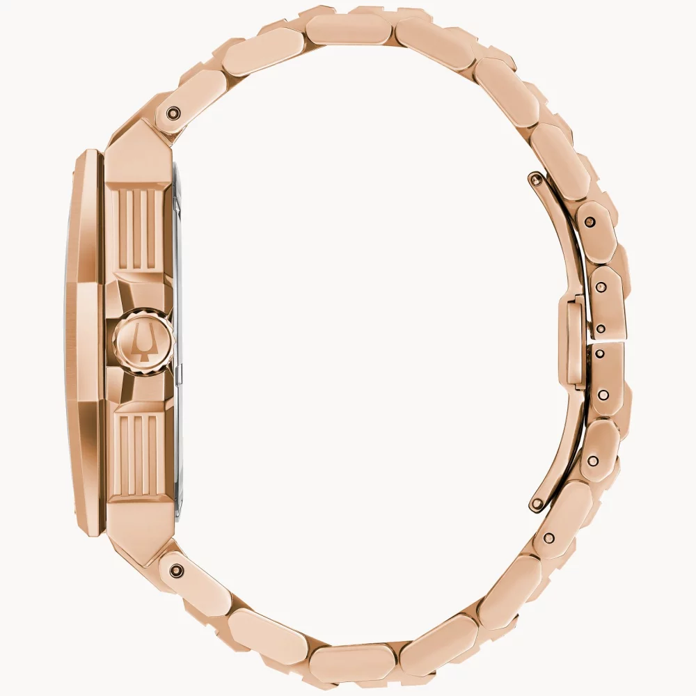 Montre pour homme de la collection Bulova® Series X en or rose avec diamants