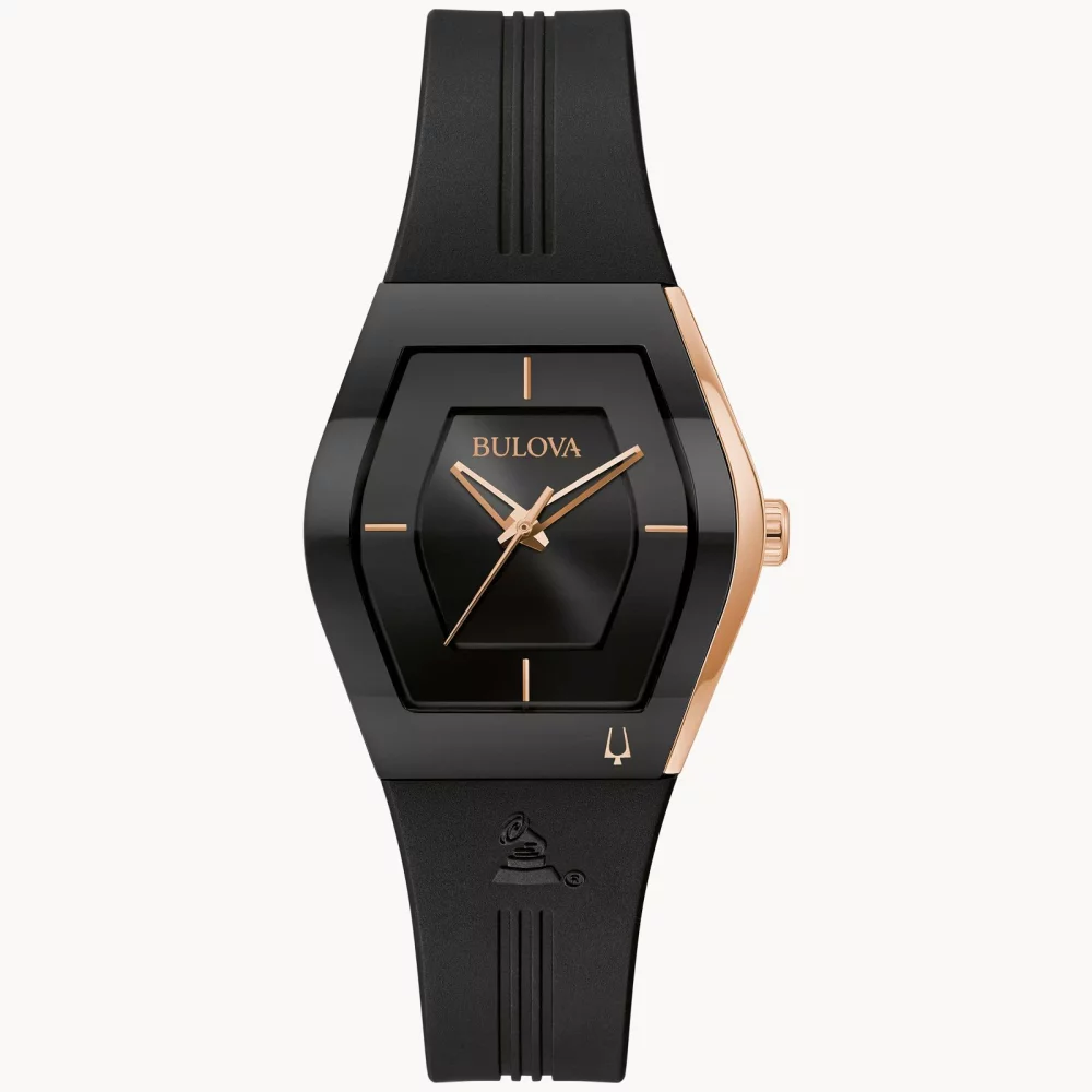 Bulova® Latin GRAMMY® Collection Women's Black Gemini Watch