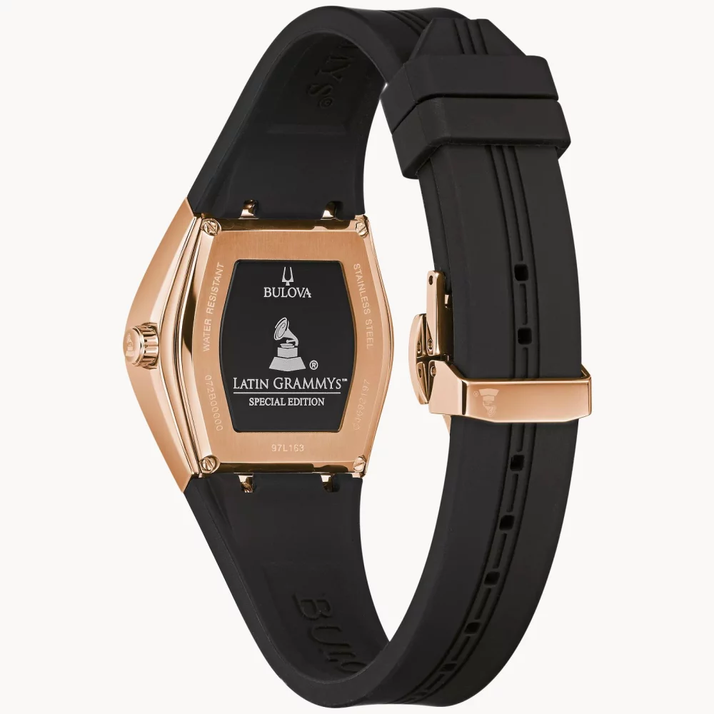 Bulova® Latin GRAMMY® Collection Women's Black Gemini Watch