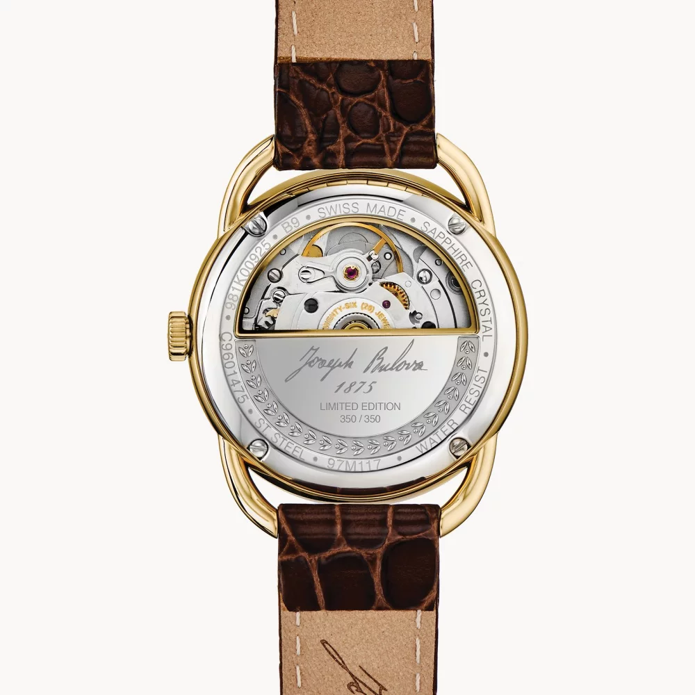 Joseph Bulova® Collection Women's Gold Automatic Commodore Watch