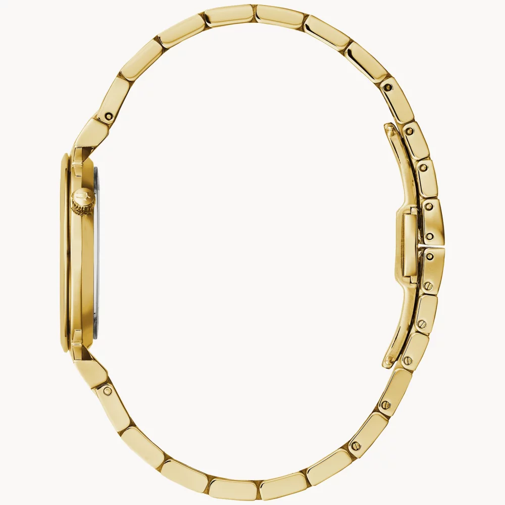 Montre Bulova® Classic Collection pour femmes, modèle Regatta en or avec cadran en nacre.
