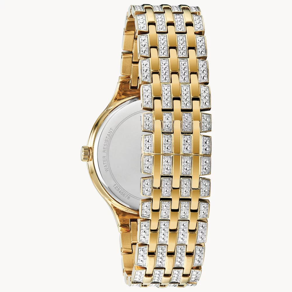 Bulova® Crystal Collection Women's Gold Phantom Watch
