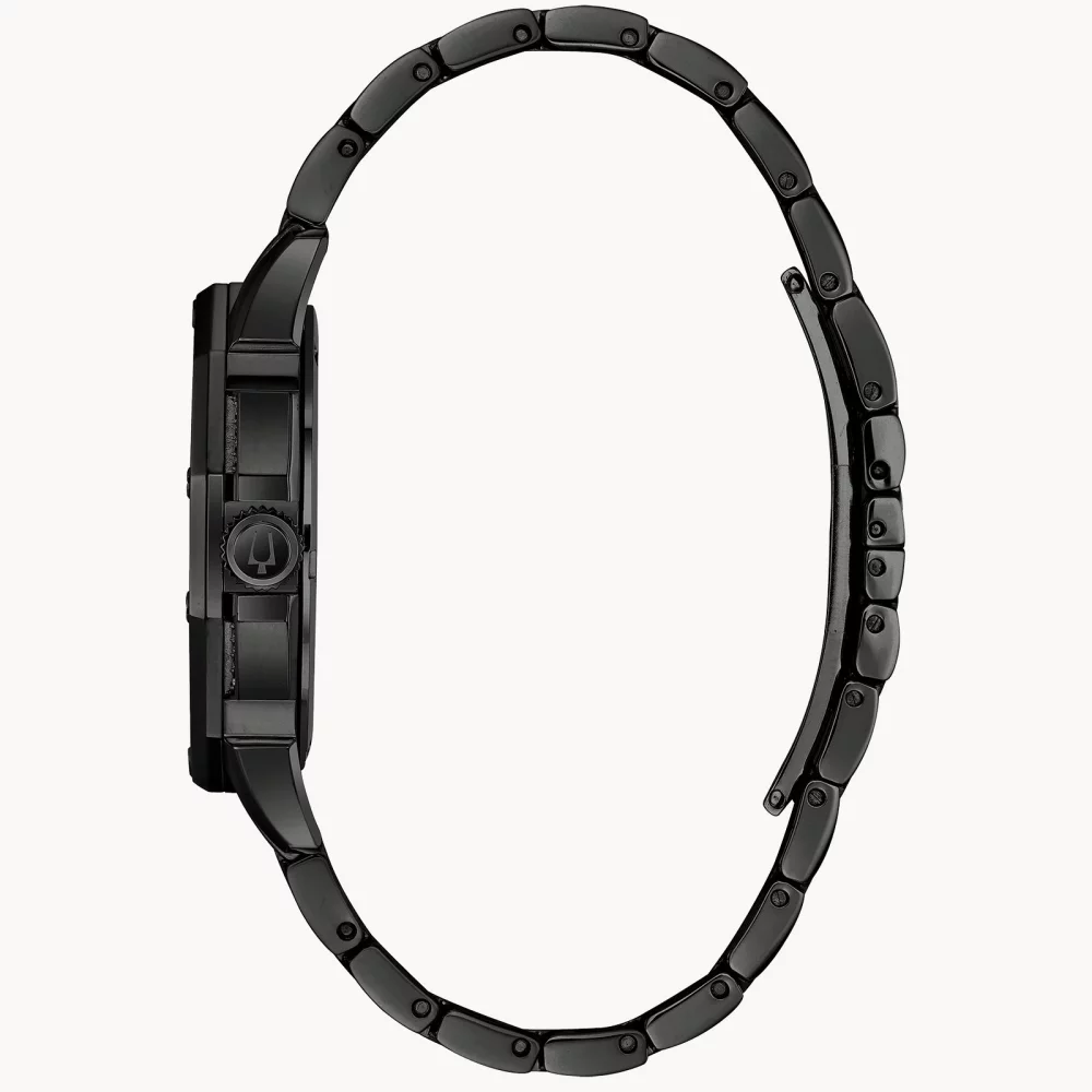 Montre Bulova® Crystal Collection pour hommes, modèle Octava en noir
