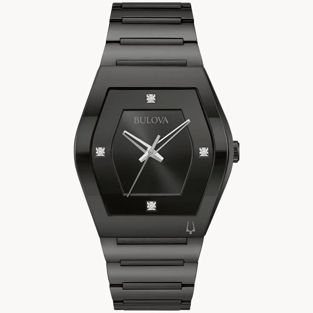 Bulova® Modern Collection Men's Black Gemini Watch