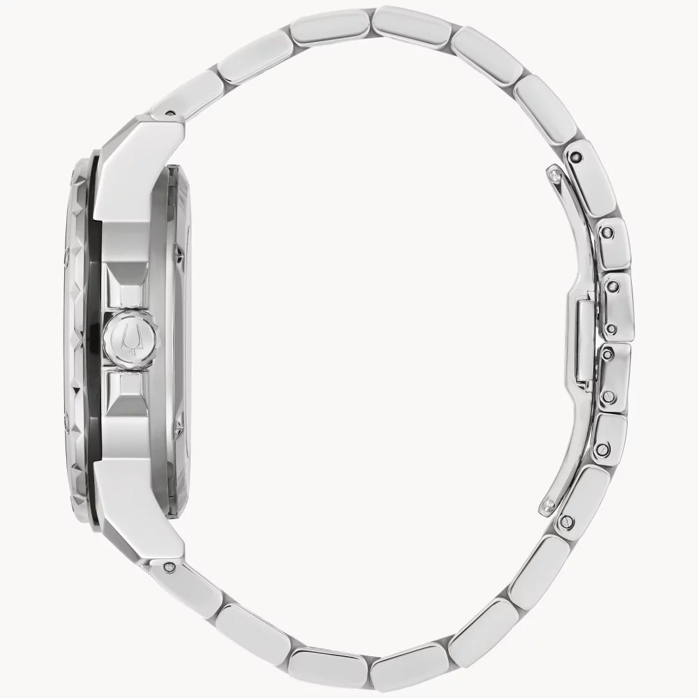 Montre automatique Marine Star® pour homme de la collection Bulova® Marc Anthony avec cadran rond bleu