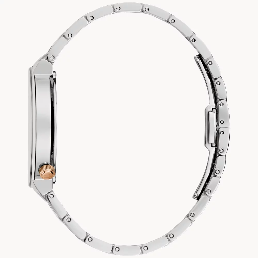 Bulova® Latin GRAMMY® Collection Women's Silver Watch w/Round Grey Dial