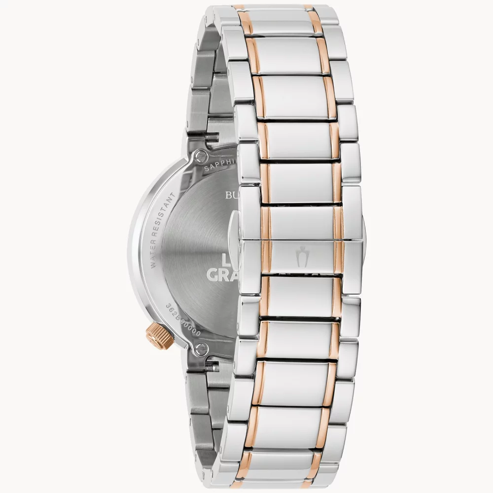 Bulova® Latin GRAMMY® Collection Women's Silver Watch w/Round Grey Dial
