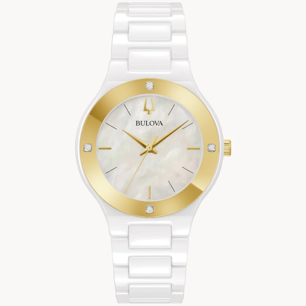 Bulova® Modern Collection Women's White Millennia® Watch