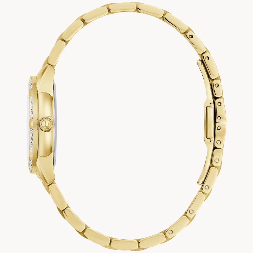 Bulova® Classic Collection Women's Gold Sutton Watch w/Diamonds