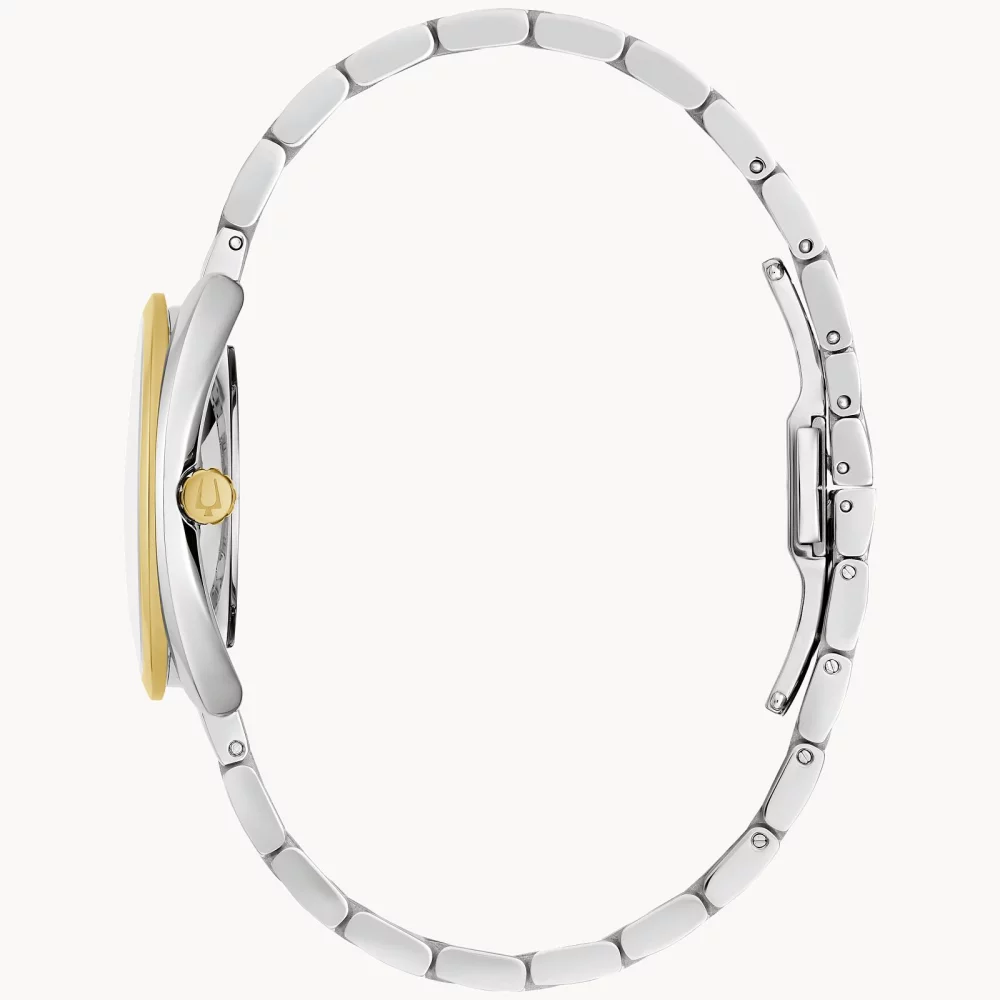 Bulova® Classic Collection Women's Two Tone Duality Watch w/Interchangeable Straps